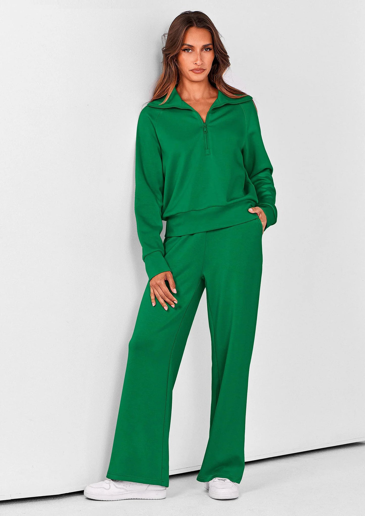 Half Zip Lounge Set