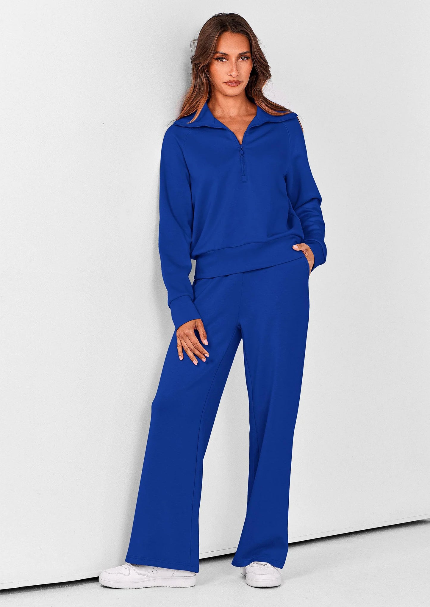 Half Zip Lounge Set